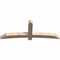 Ekena Millwork Bellingham Smooth Timber Gable Bracket, Douglas Fir, 84"W x 31"H x 5 1/2"D x 5 1/2"F, 9/12 Pitch GBW084X31X0606BEL00SDF - alternate 3